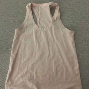 Lululemon Athletica Light Pink Tank Top